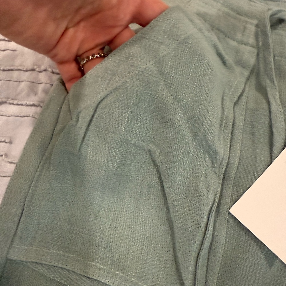 Thread & Supply Light Green Cargo Pants Small NWT - Picture 6 of 12
